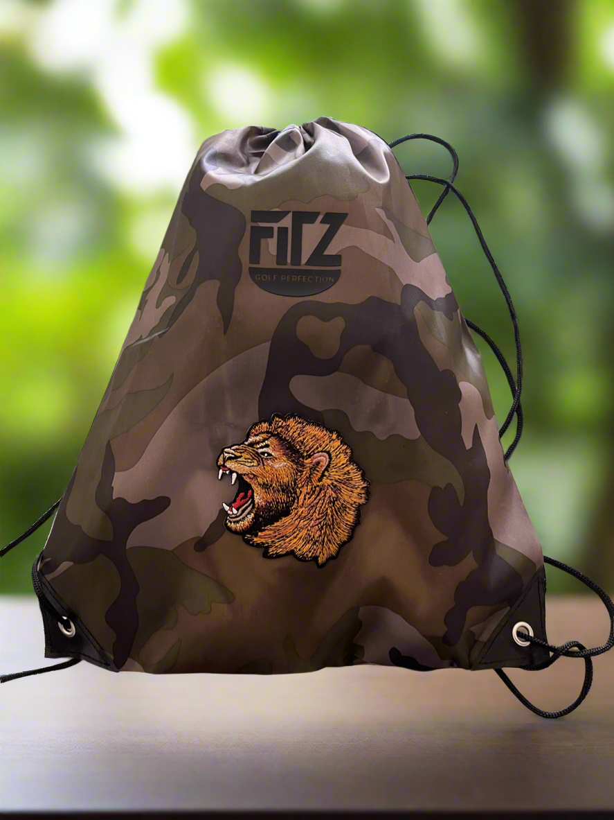 Camouflage Golf Shoe Bag – Jungle Warrior Edition