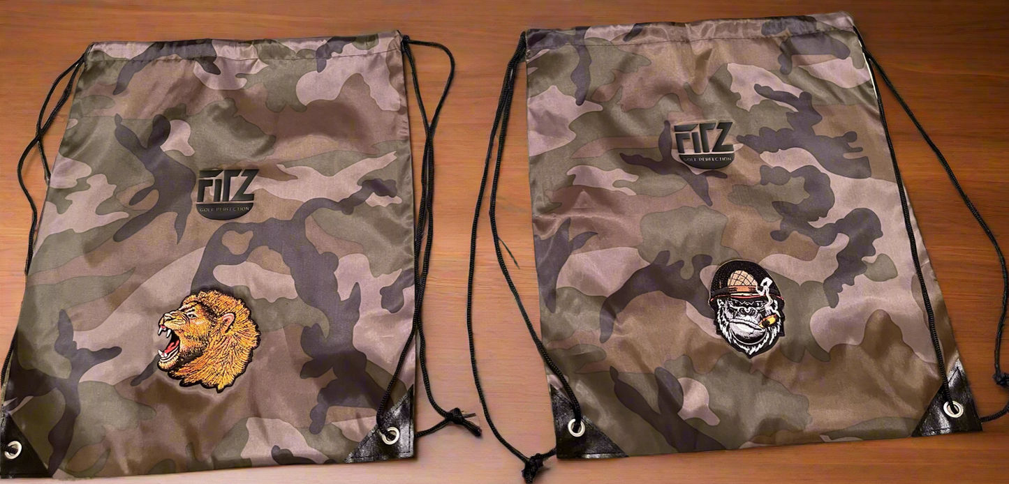 Camouflage Golf Shoe Bag – Jungle Warrior Edition