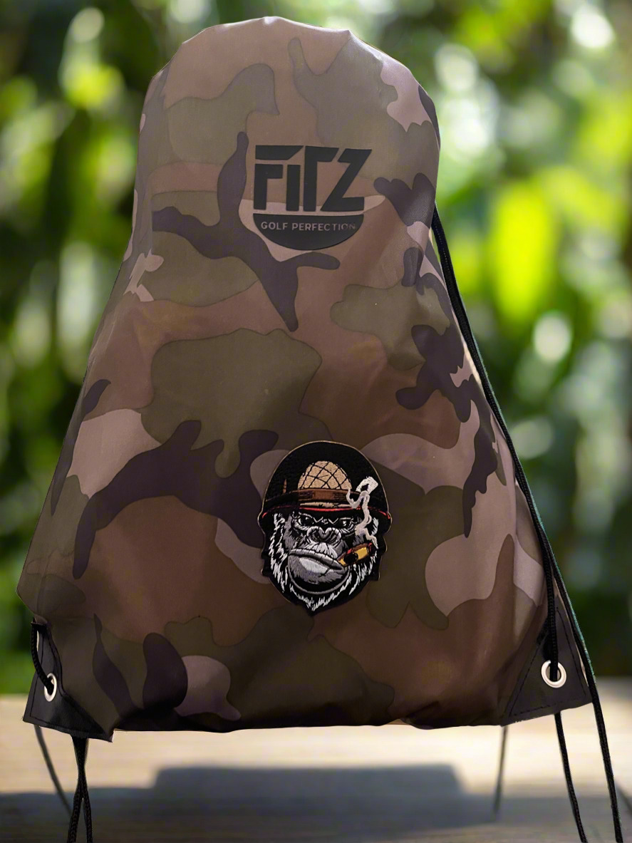 Camouflage Golf Shoe Bag – Jungle Warrior Edition