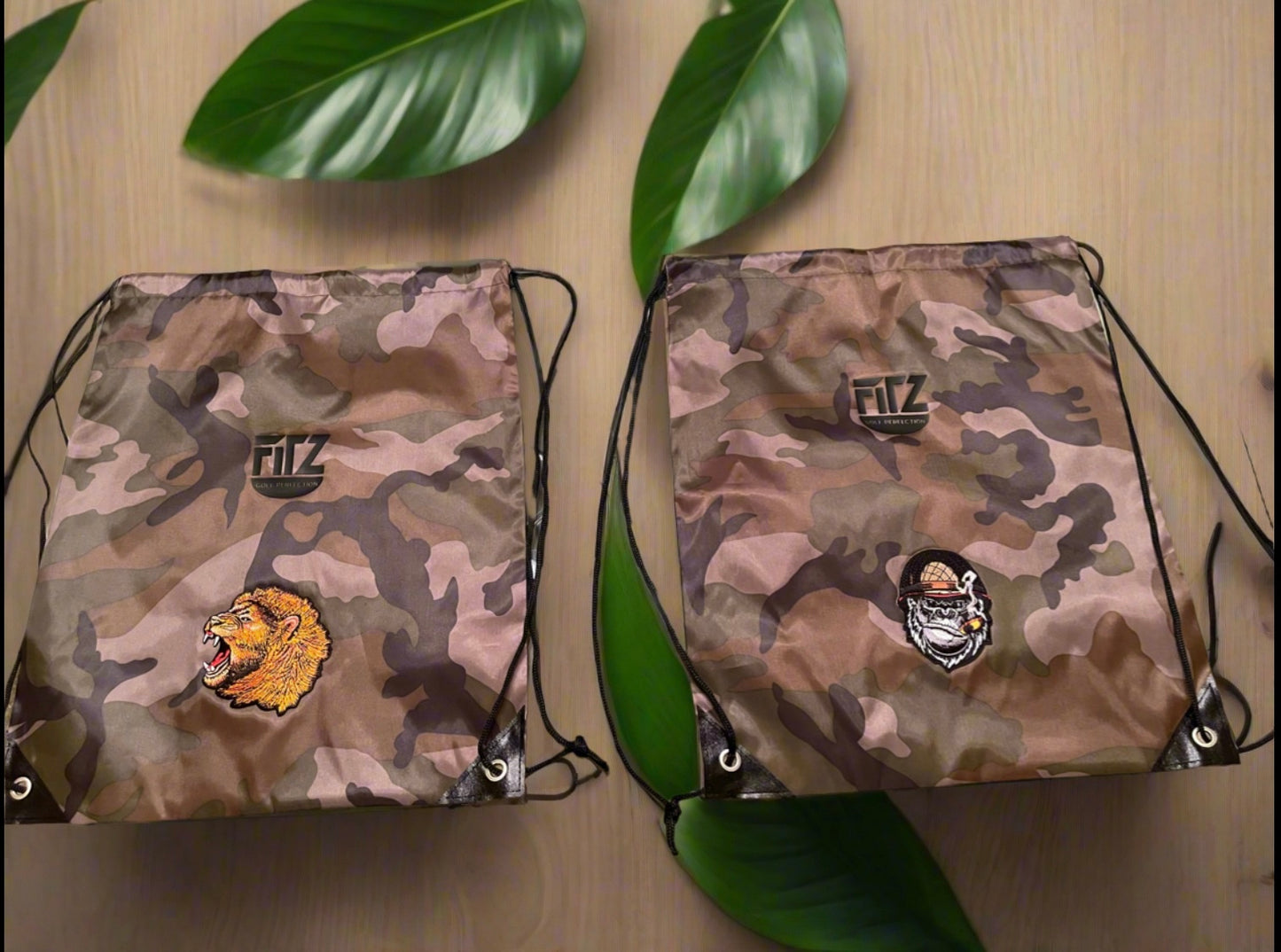 Camouflage Golf Shoe Bag – Jungle Warrior Edition