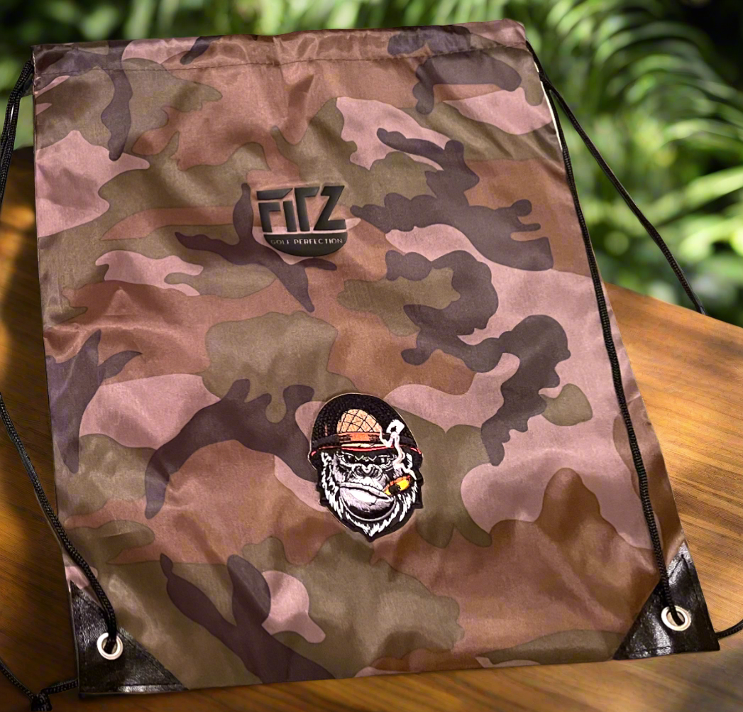 Camouflage Golf Shoe Bag – Jungle Warrior Edition