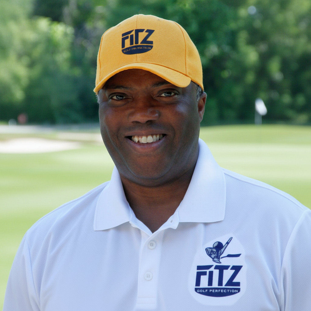 FitzOne Orange Glow Birdie Streak Ball Cap