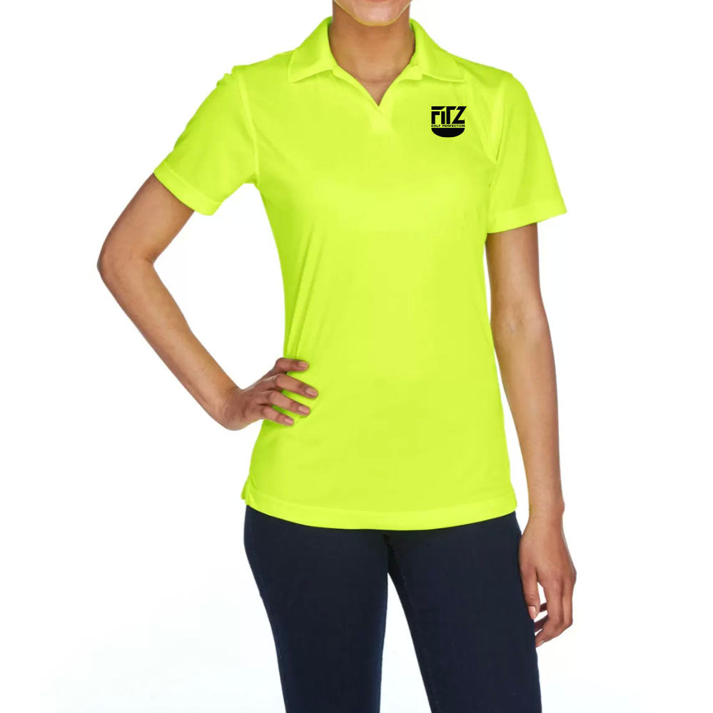 FitzOne Eagle Neon Green Ladies Polo