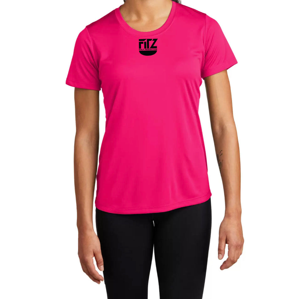 FitzOne Positive Pink Ladies Sports Tee