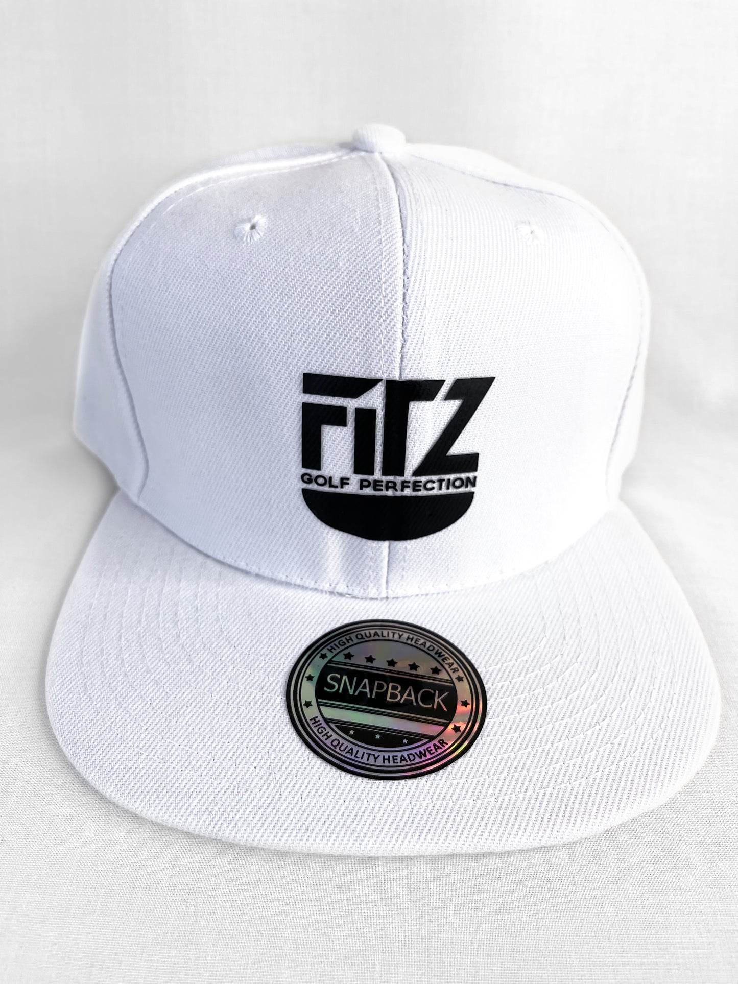 FitzOne White Flat-bill Snapback