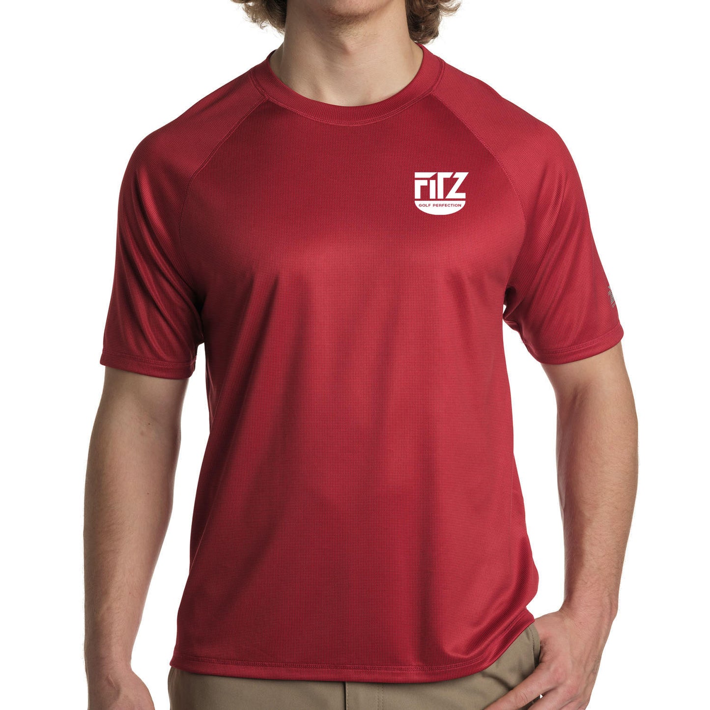 Short Sleeve Sun Protection Tee (Hot Red)