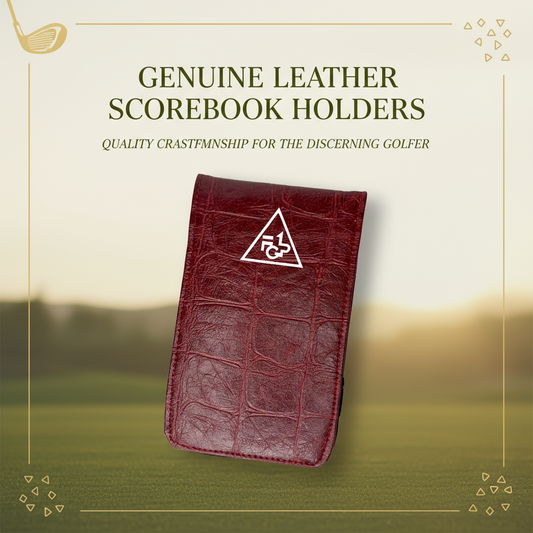 Leather Score Card Holder