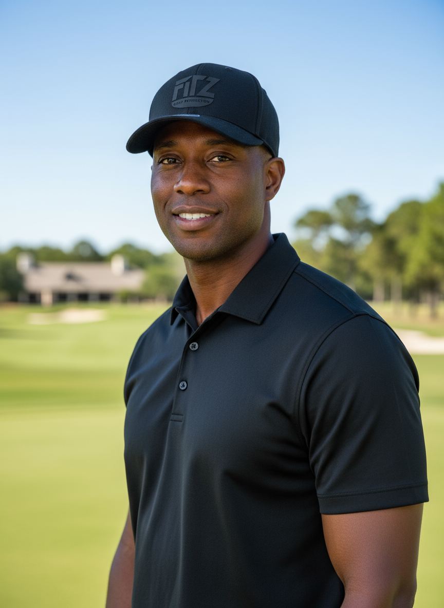 FitzOne Eagle Black Out Ball Cap