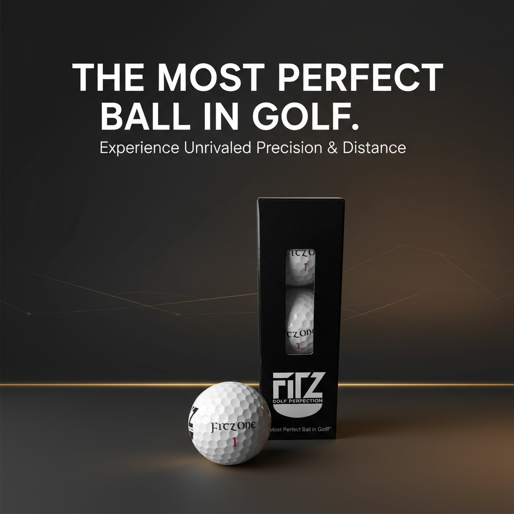 FitzOne Golf Perfection | Special Launch Edition Red Ball (Single Sleeve)