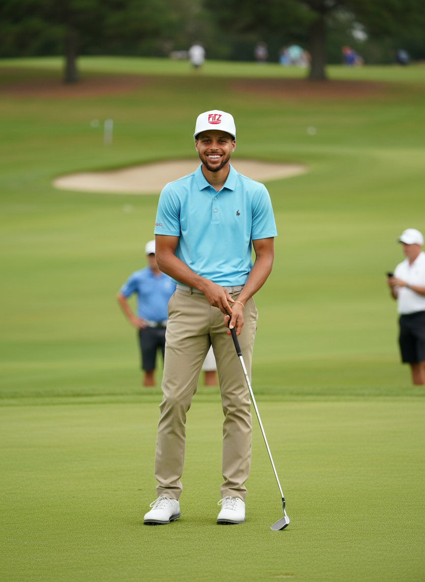FitzOne White Snapback (Hot Red Logo)