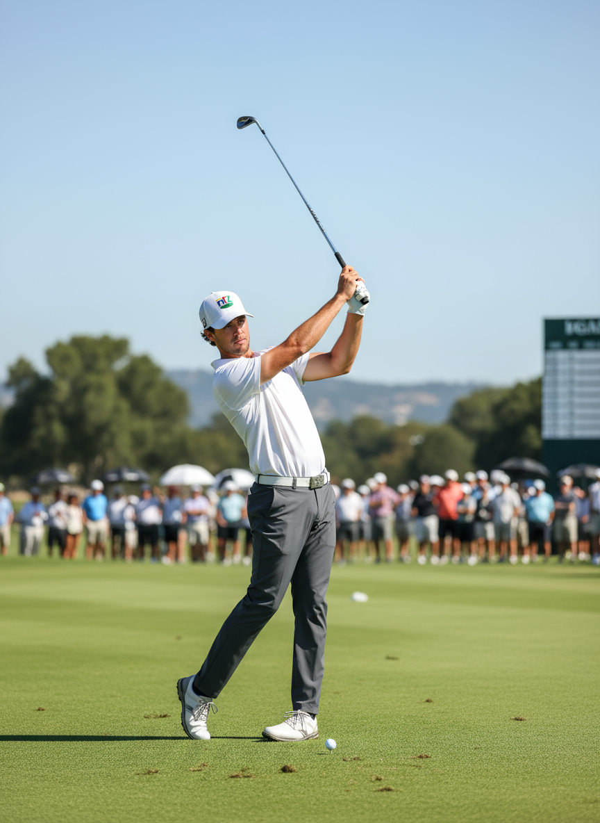 FitzOne White Sports Mesh Hat (Colored Logo)
