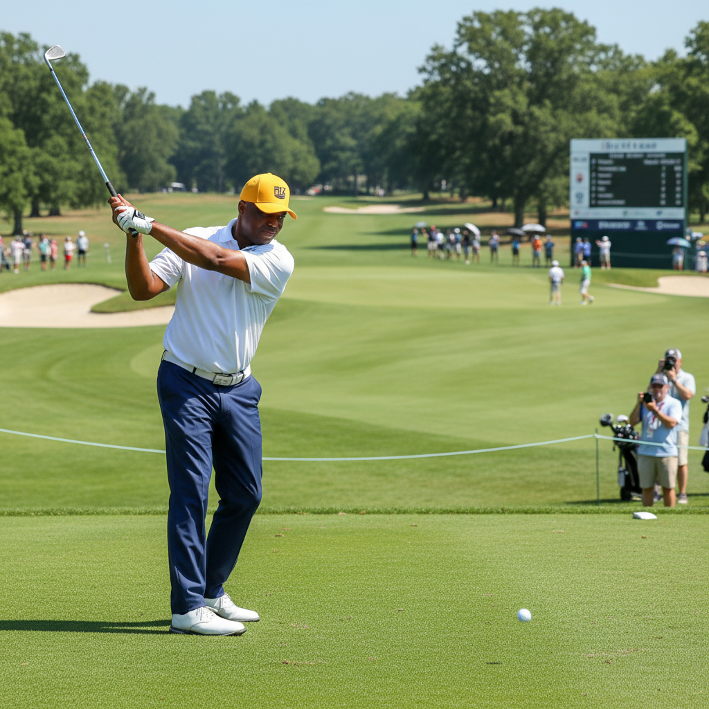 FitzOne Orange Glow Birdie Streak Ball Cap