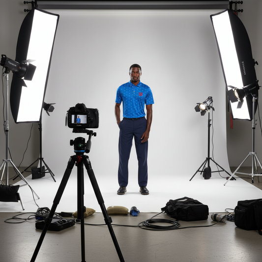 Short Sleeve Performance Polo (Birdie Blue)