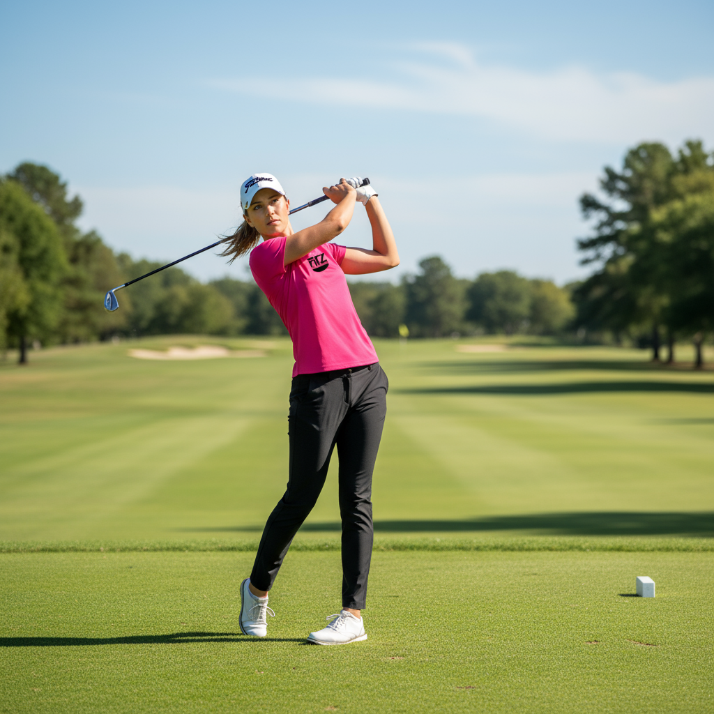 FitzOne Positive Pink Ladies Sports Tee