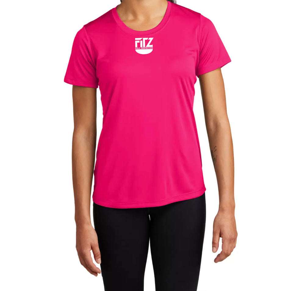 FitzOne Positive Pink Ladies Sports Tee