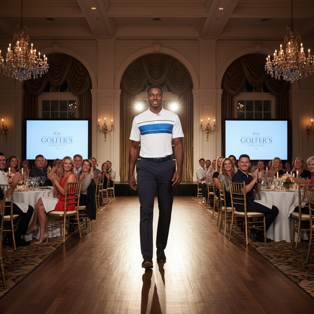 Short Sleeve Performance Polo (Horizon Blue)