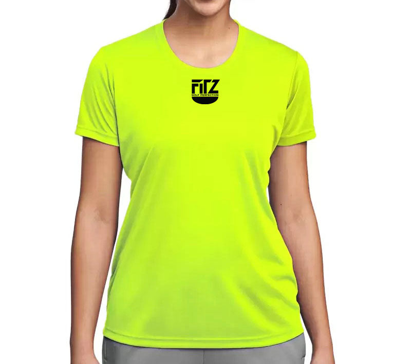 FitzOne Eagle Neon Green Ladies Sports Tee