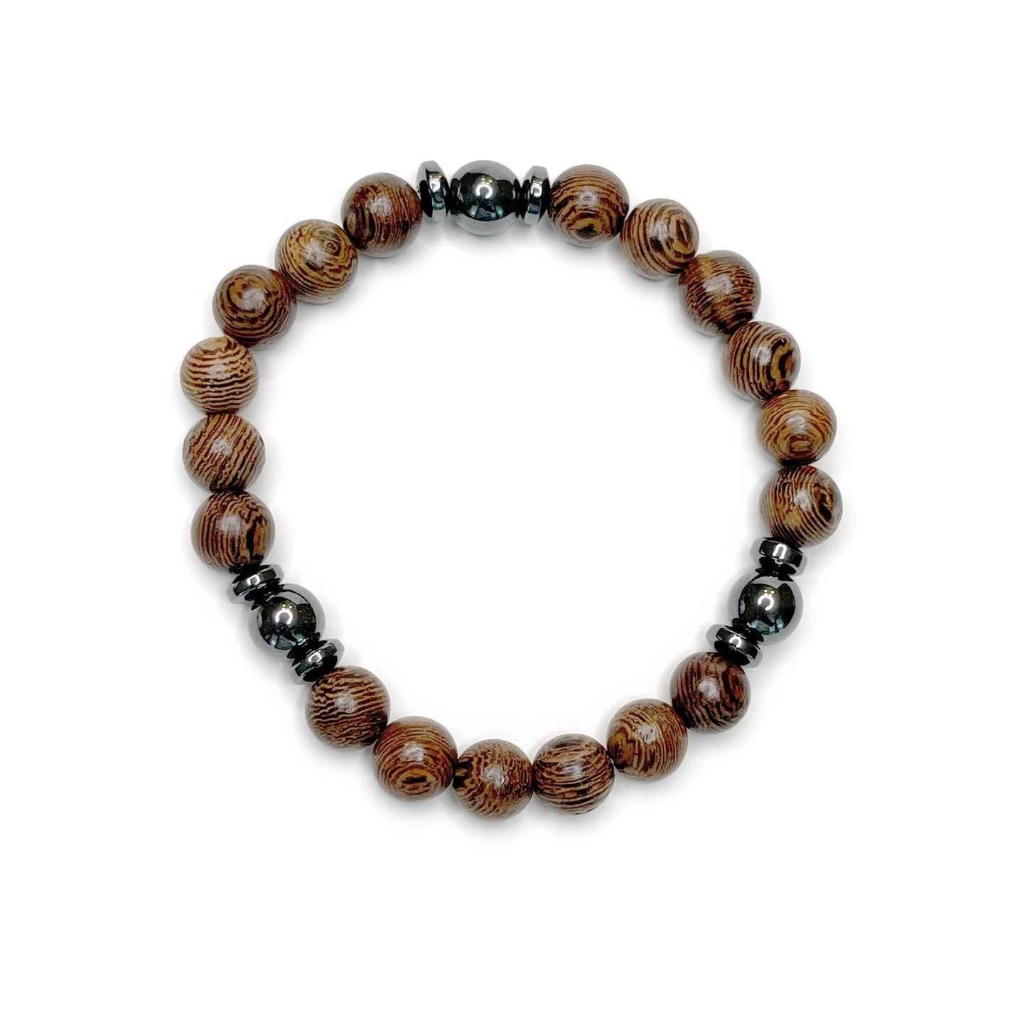 Focus and Stability Hematite Bracelet