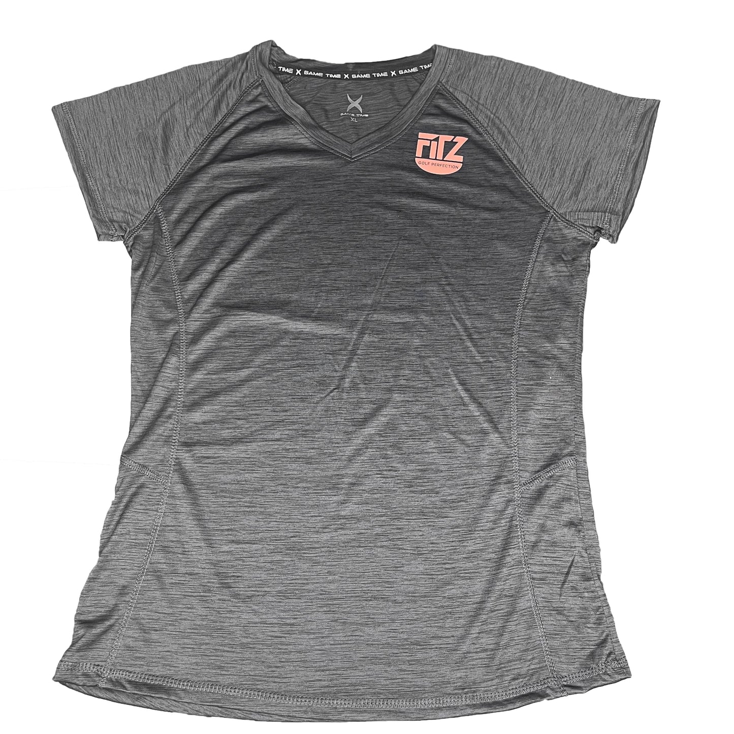 Ladies Short Sleeve Performance Tee (Graphite)