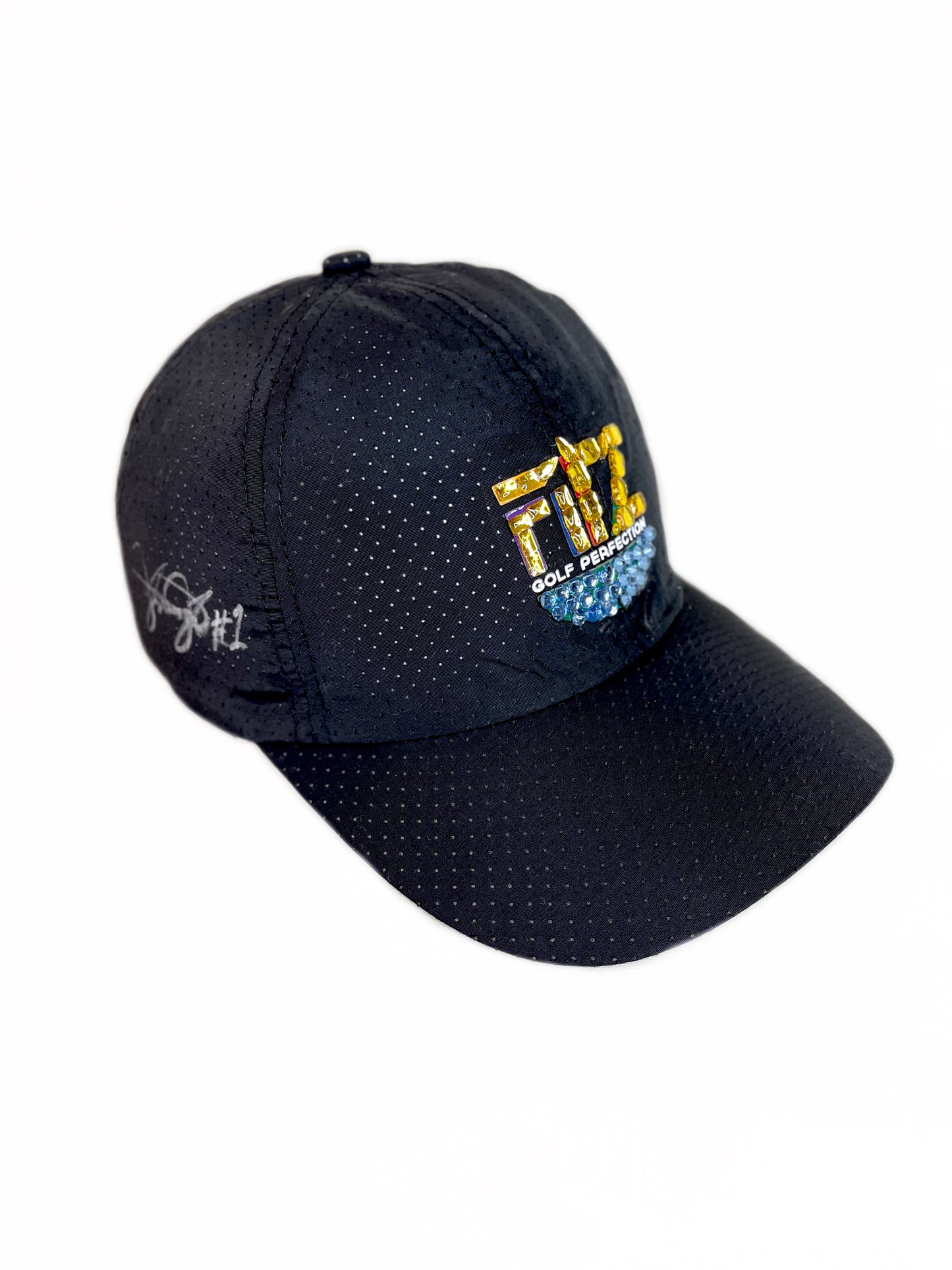 FitzOne Black Bling Mesh Hat (Support Ukraine)