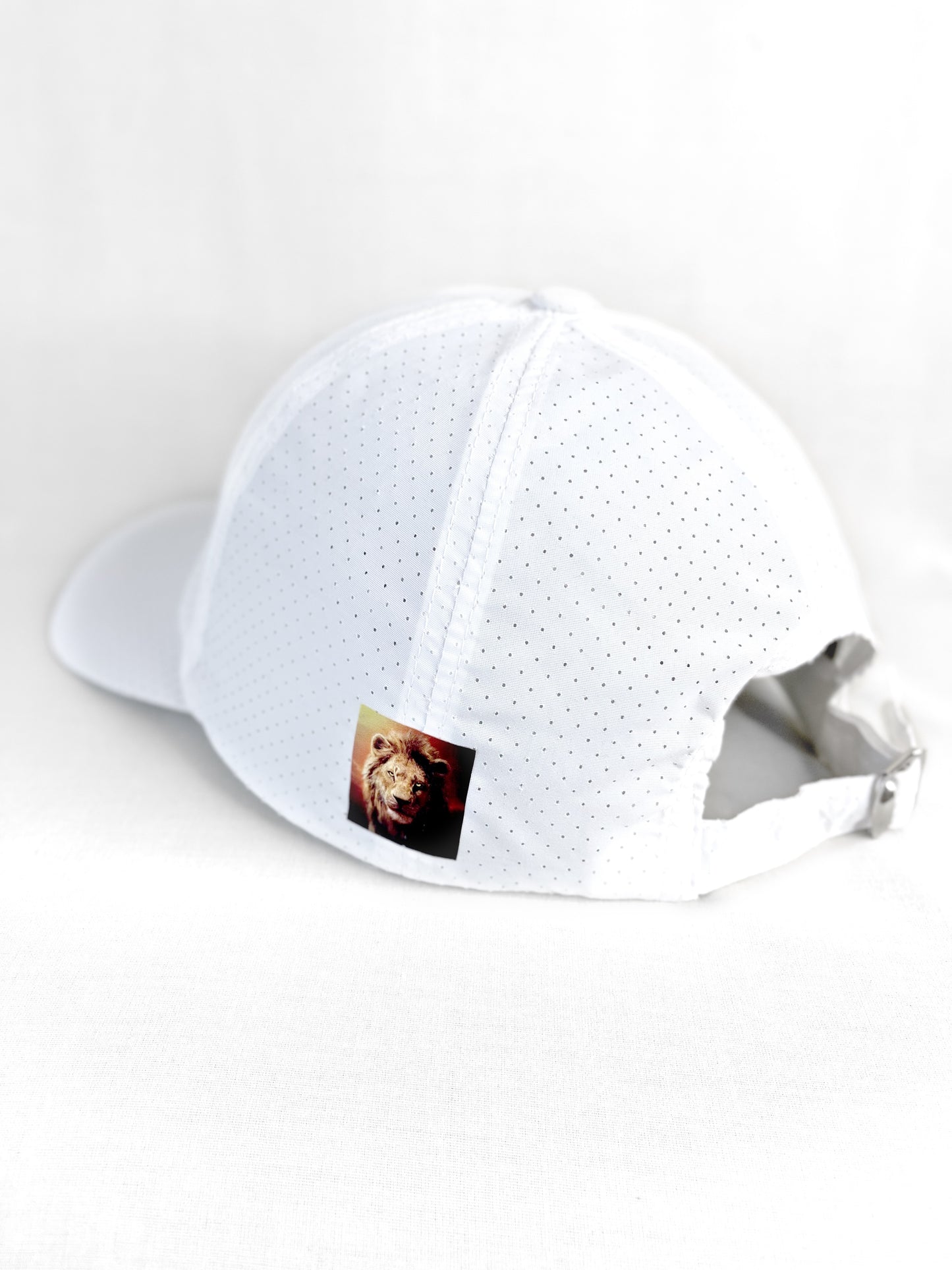 FitzOne White Sports Mesh Hat (Colored Logo)