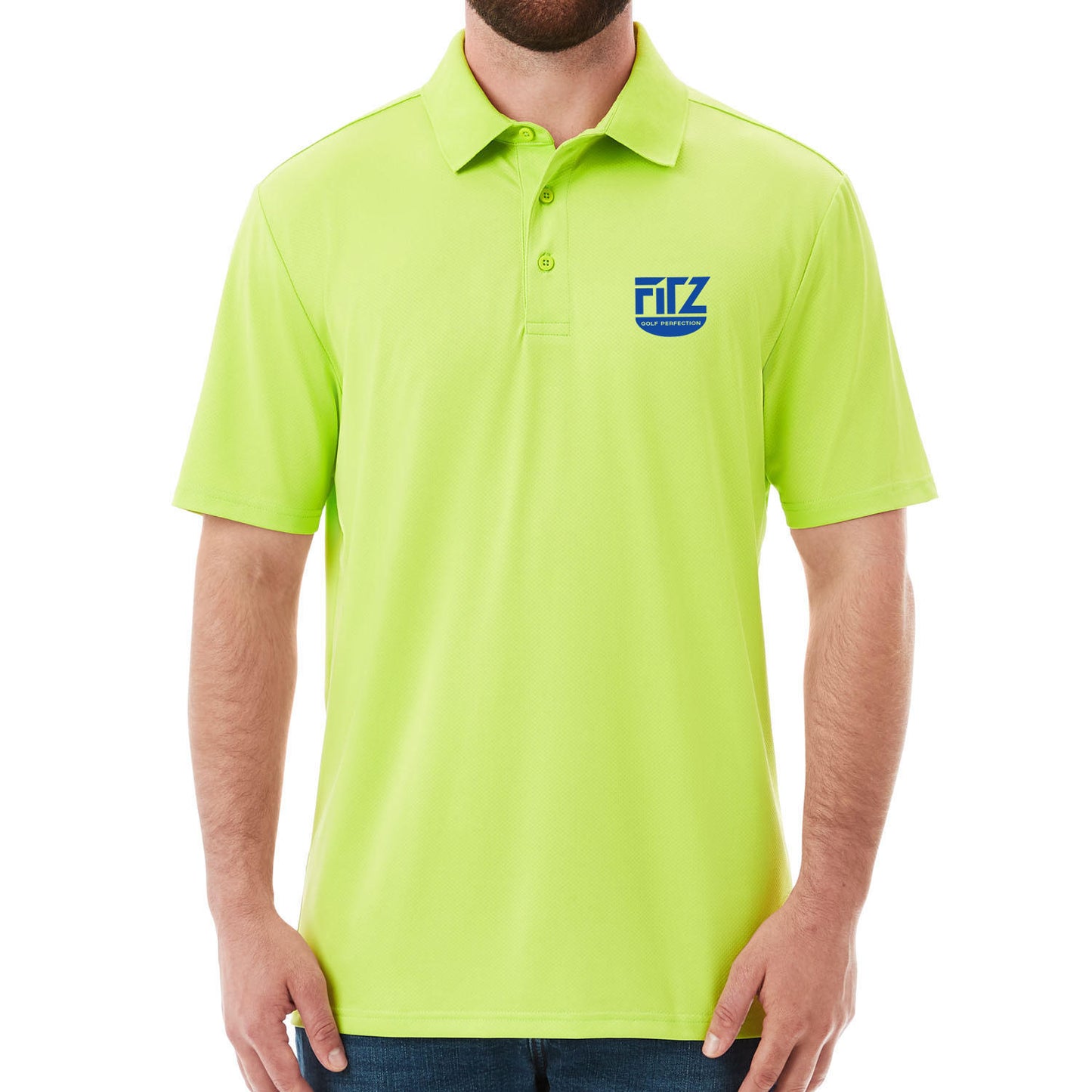 Short Sleeve Stretch Polo (Eagle Green)