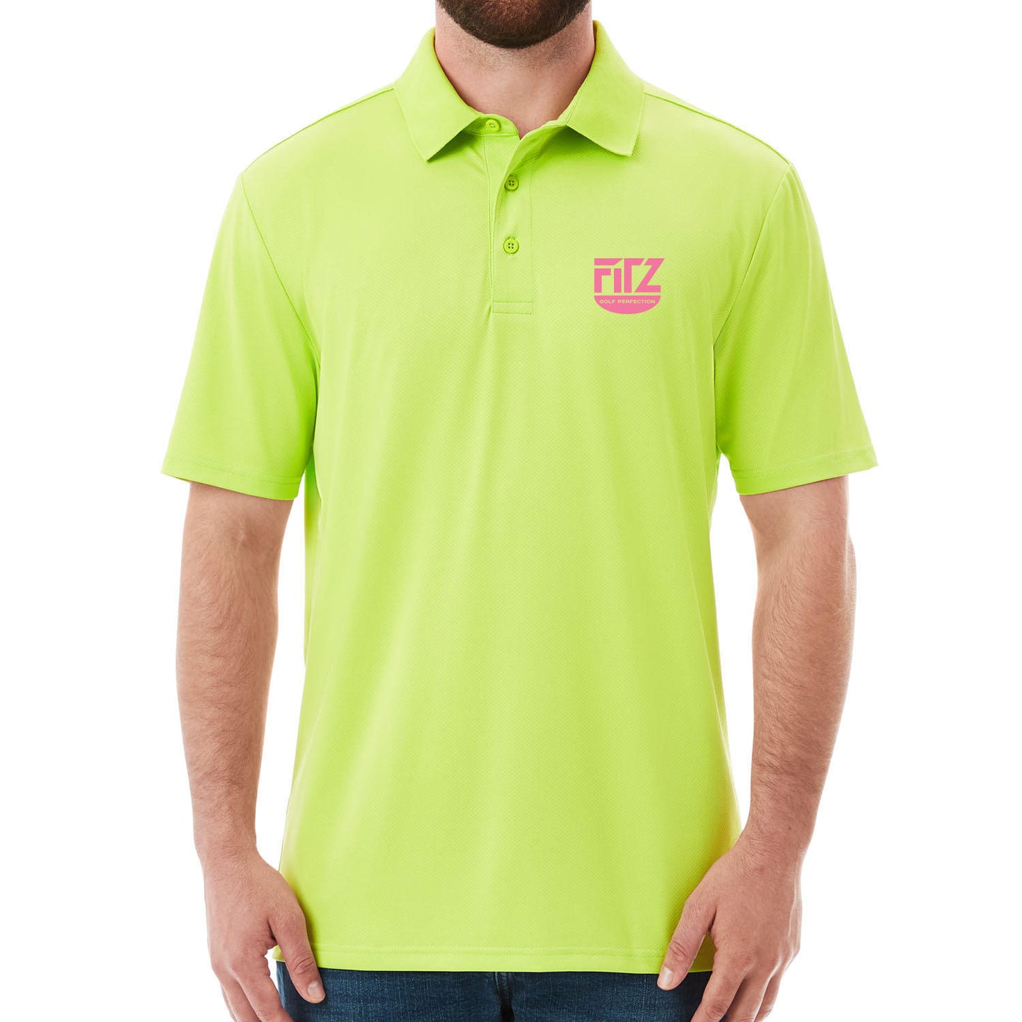 Short Sleeve Stretch Polo (Eagle Green)