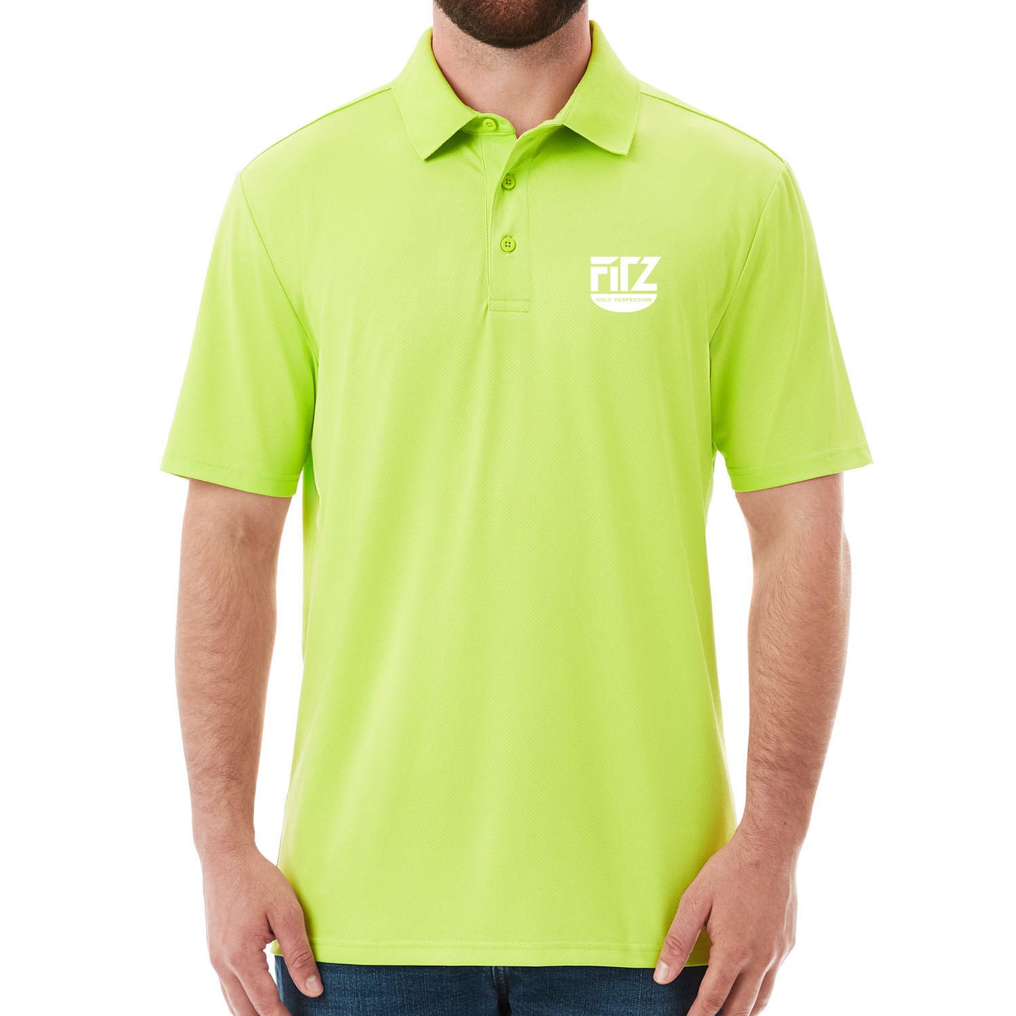 Short Sleeve Stretch Polo (Eagle Green)