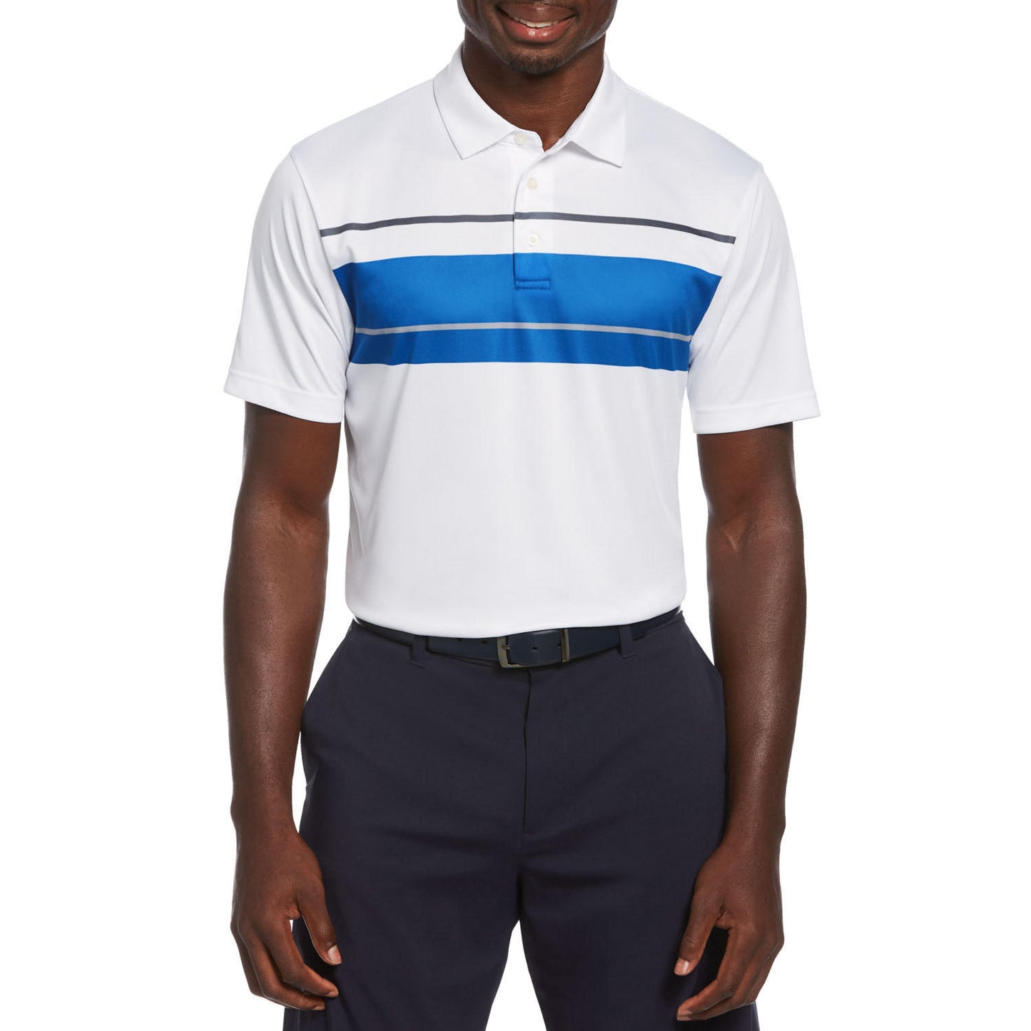 Short Sleeve Performance Polo (Horizon Blue)