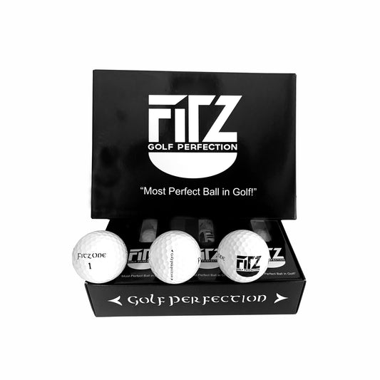 FitzOne Golf Perfection | Special Launch Edition Black Ball (Full Dozen)